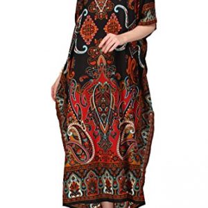 Túnica vestido kaftan Señoras Verano Maxi