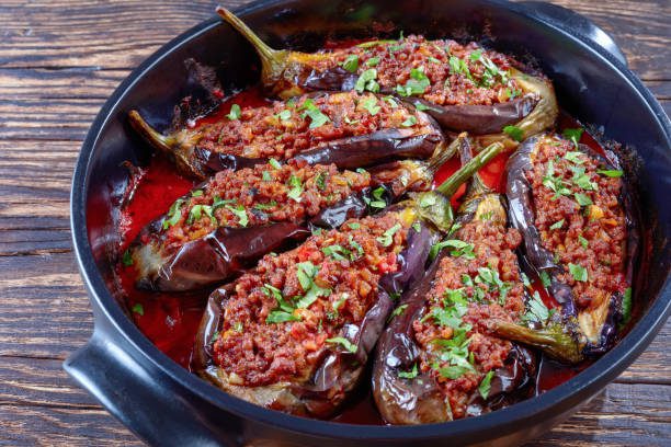 Receta Berenjenas Rellenas al Horno - Berinjelas recheadas