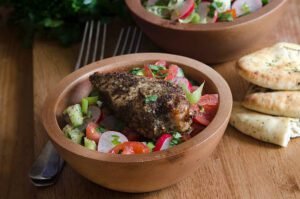 Receta de Pollo con Zaatar - Zaatar Chicken Recipe - Receita de Frango com Zaatar